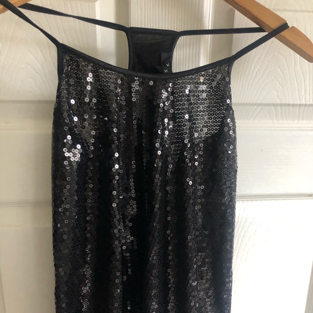 Forever 21 sequin racer back top